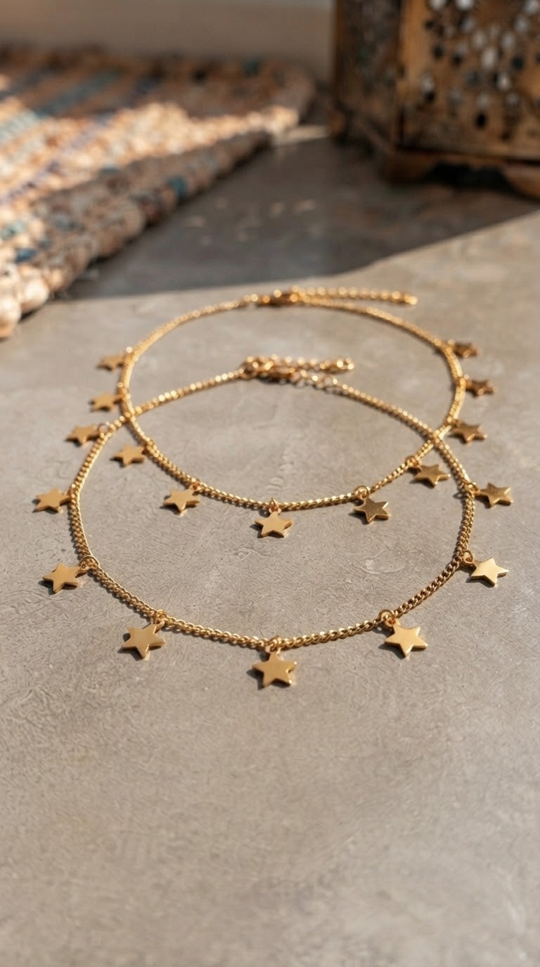 Star Charm Anklet
